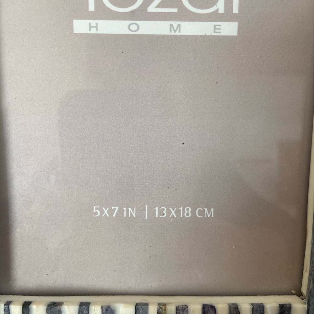 Tozai Grey Stripes Photo Frame - Picture 4 of 10
